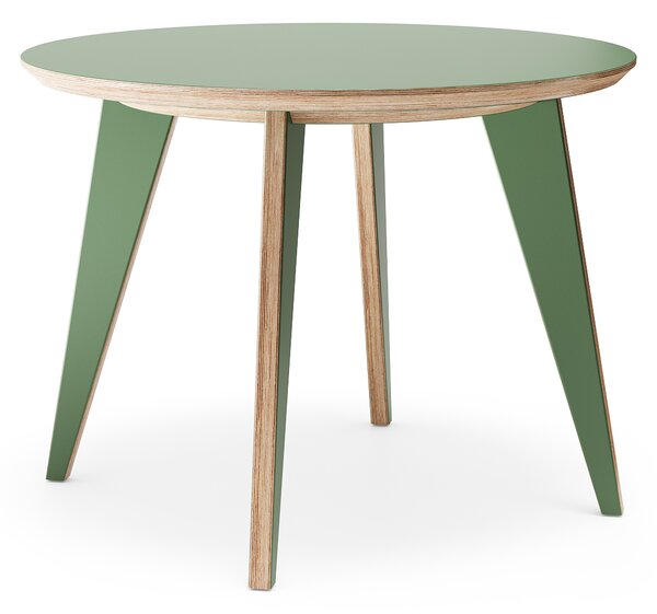 Sosone Jídelní stůl no.4 Ø1000 — zelená HPL