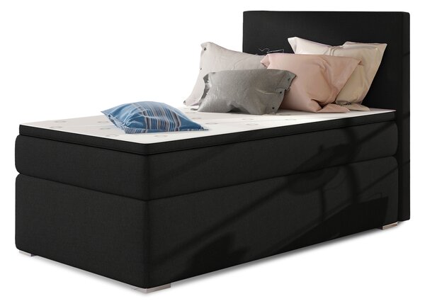 Eltap Čalouněná postel Rocco s úložným prostorem 90x200cm Materiál a barva potahu: Sawana 05 - šedá, Rozměr: 90x200