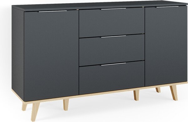 Kredenc Vicco Nautica Antracit 138 x 82 cm, Model 36741