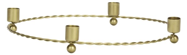 Adventní svícen Antique Brass Ø 32 cm