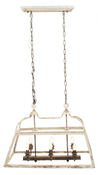 Závěsné vintage světlo Annemarie – 87x35x60 cm
