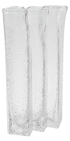 Skleněná váza Zuri Clear 31 cm