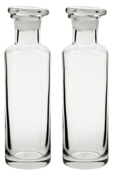 Skleněná láhev Farma Clear – set 2 ks