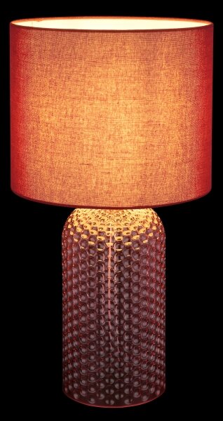 Globo 21735R - Stolní lampa SOFIE 1xE27/60W/230V červená