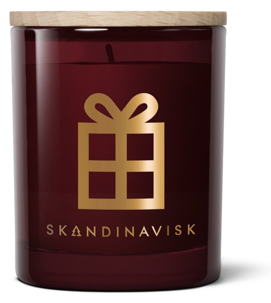 Vonná svíčka ve skle JUL Gold (Vánoce) 65 g – speciální edice