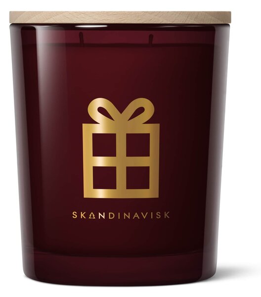 Vonná svíčka ve skle JUL Gold (Vánoce) 350 g