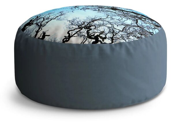 Sablio Taburet Circle Holé větve: 38x48 cm