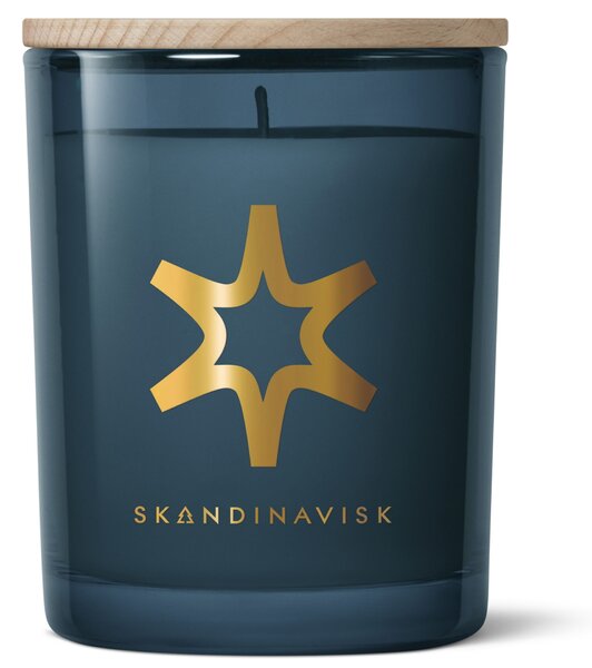 Vonná svíčka ve skle STJÄRNA Gold (hvězda) 200 g – speciální edice