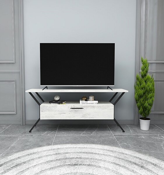 TV stolek/skříňka Tarzan (Sivá + Černá). 1072865