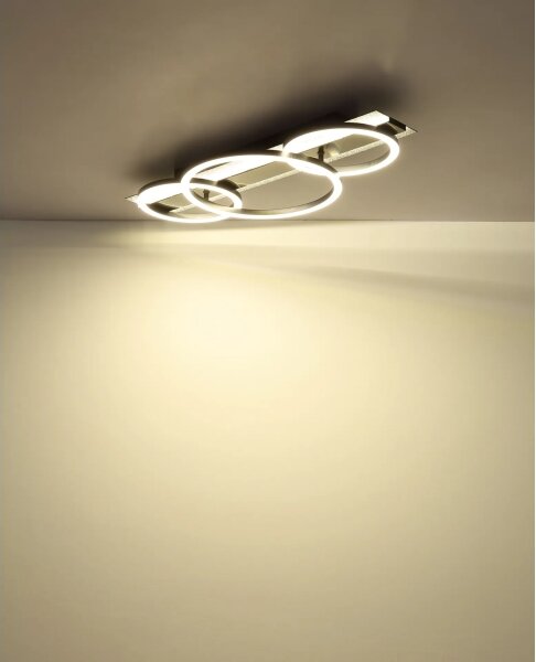 Globo 67382-40 - LED Stropní svítidlo NORBERTO LED/40W/230V 4000K 30x62,2 cm