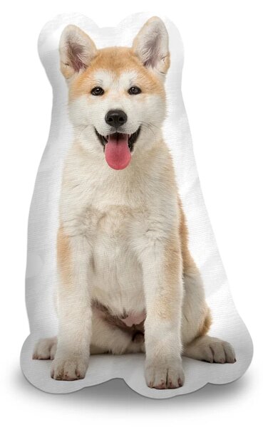 Sablio 3D polštář ve tvaru Akita Inu