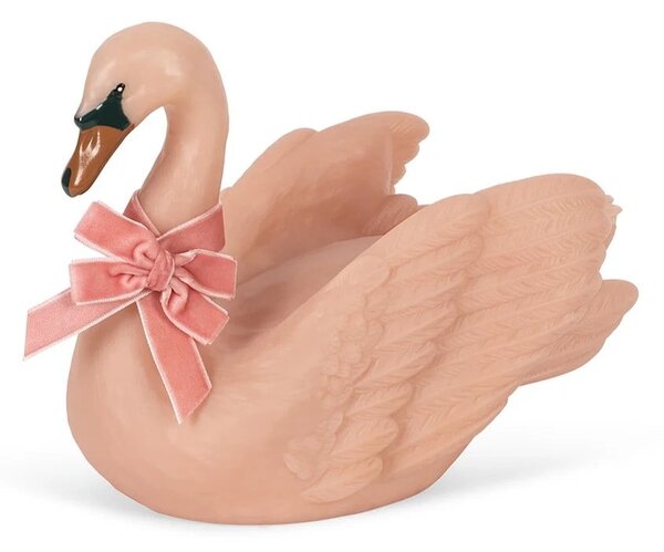 Noční LED lampička Pink Swan