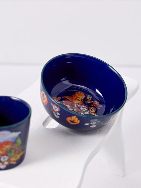 Sinsay - Keramická miska s motivem dinosaurů PAW Patrol - vícebarevná