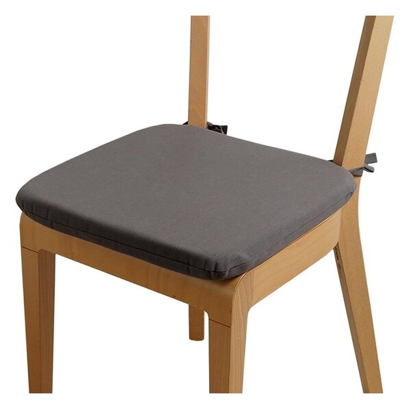 Tmavě šedý zahradní podsedák 40x40 cm Sunsol – B.E.S