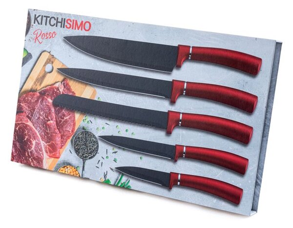 Sada nerezových nožů KITCHISIMO 5 ks