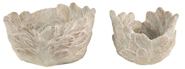 Květináč uvnitř šedý 16*11 cm – 16x11 cm