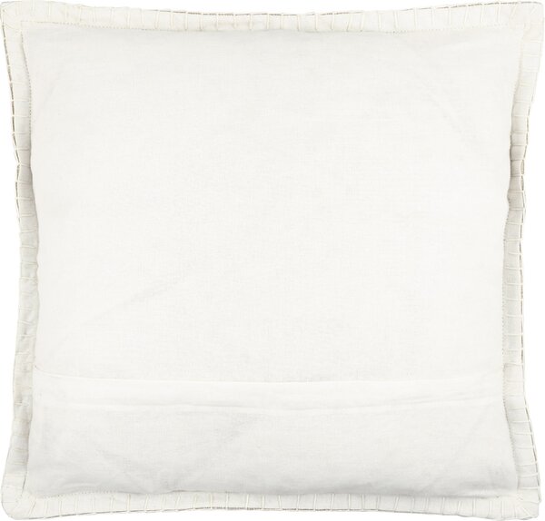 Povlak na polštář s výšivkou Snowflake 50 × 50 cm