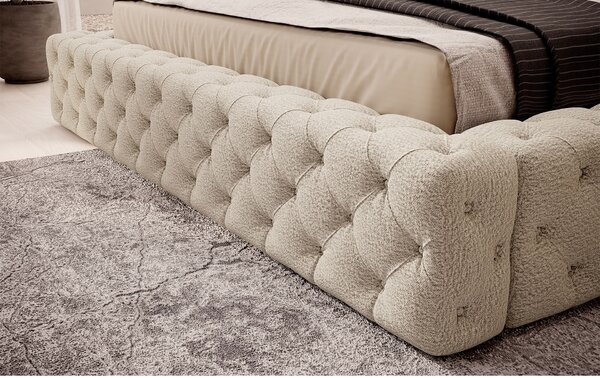 Eltap Čalouněná postel Princce Materiál a barva potahu: Royal 20 - béžová, Rozměr: 140x200