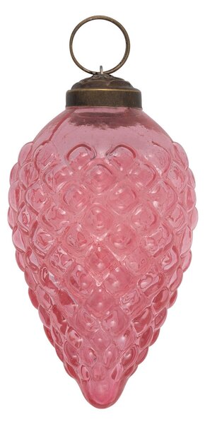 Vánoční ozdoba Cone Antique Pale Pink