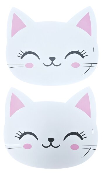 Sinsay - Prostírání ve tvaru kočiček 2 pack - bílá
