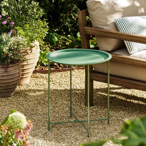 Skládací zahradní stolek Thistle Green Ø 46 cm