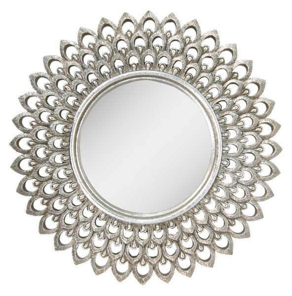 Stříbrné nástěnné zrcadlo 27*1 cm – 27x1 cm