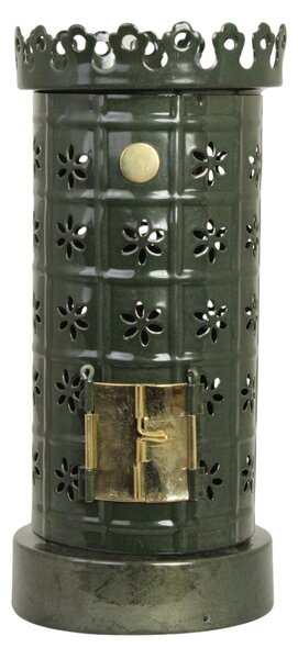 Kovový svícen Tiled Stove Green