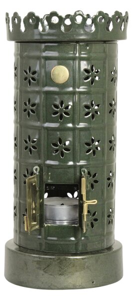 Kovový svícen Tiled Stove Green