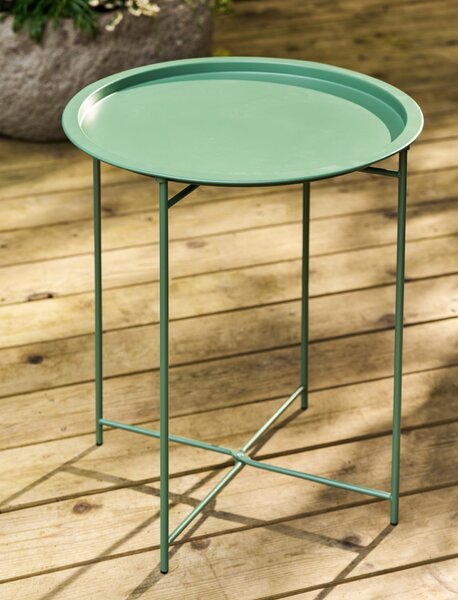 Skládací zahradní stolek Thistle Green Ø 46 cm