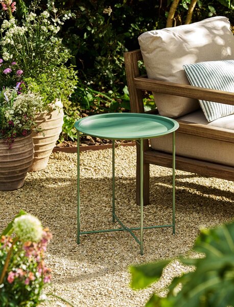 Skládací zahradní stolek Thistle Green Ø 46 cm