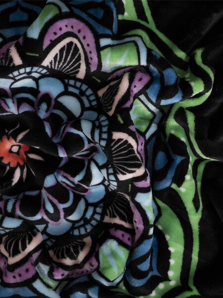Povlečení mikroplyš Exclusive – Mandala zelená