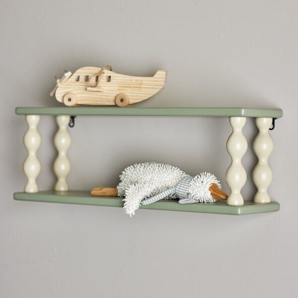 Dřevěná police Bibiola Shelf Multi 60 cm
