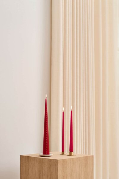Svíčka Taper 32 cm – 36 Winter Berry Matt – set 2 ks