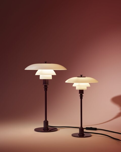 Stolní lampa PH 2/1 Glossy Burgundy