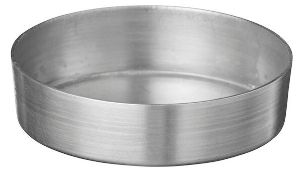 Svícen Silver Brushed Look Ø 6 cm