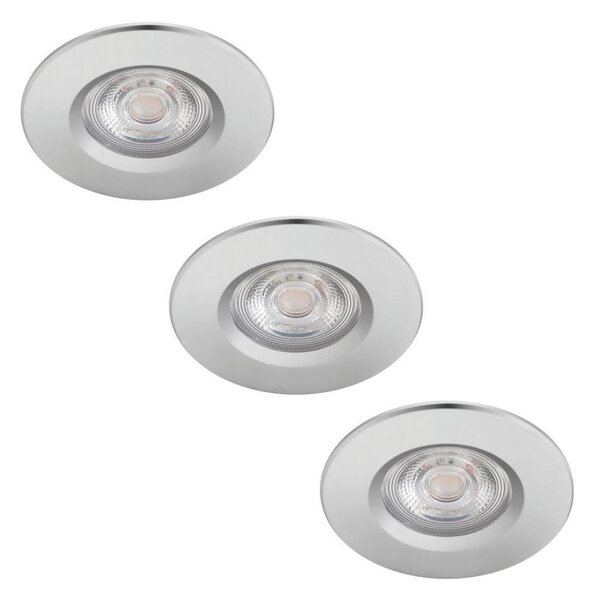Philips - SADA 3x LED Stmívatelné koupelnové svítidlo DIVE LED/5W/230V IP65