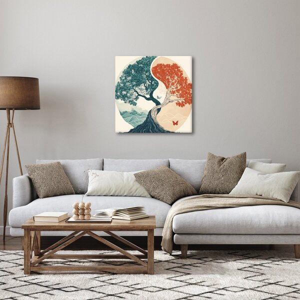 Obraz - Strom plný energie (30x30 cm)