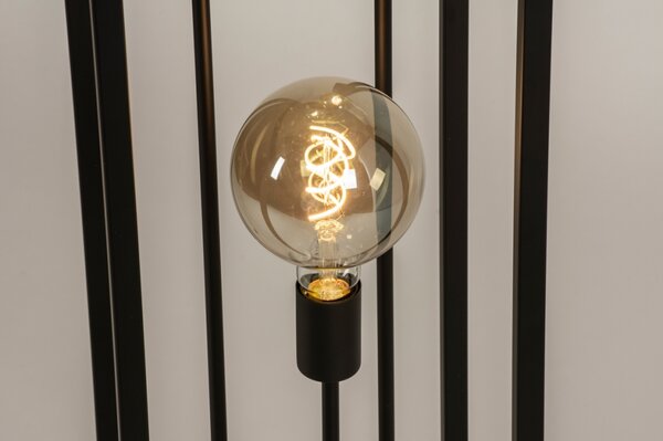 Stojací lampa Boston Black Loft 3 (LMD)