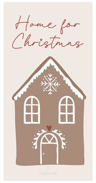 Papírové ubrousky Gingerbread House – 16 ks