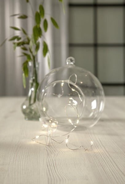 LED světelný drátek Dew Drop Transparent 1,1 m