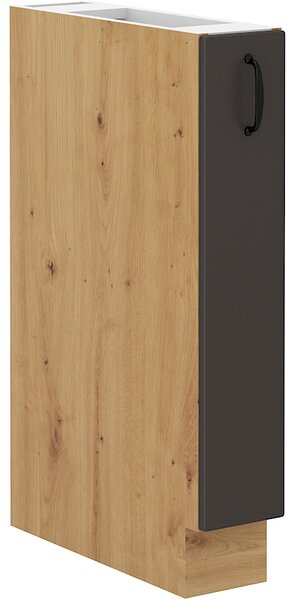 Kuchyňská skříňka STILO 15 D CARGO BB Zvolte barevné provedení: STILO - DUST GREY / BÍLÁ