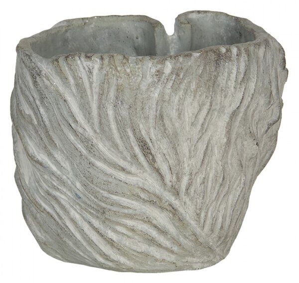 Květináč v designu propojených tváří Aline – 16x14x13 cm
