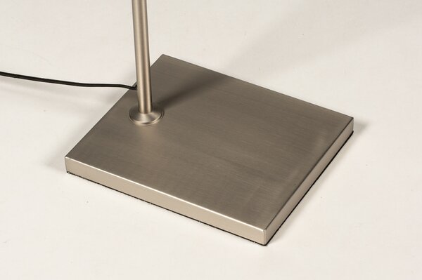 Stojací designová lampa Pallas Silver and Taupe (LMD)