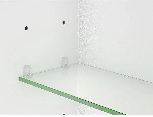 Jokey Plastik JOKEY LENA 80 bílá zrcadlová skříňka MDF 80x60x16cm 112113420-0110