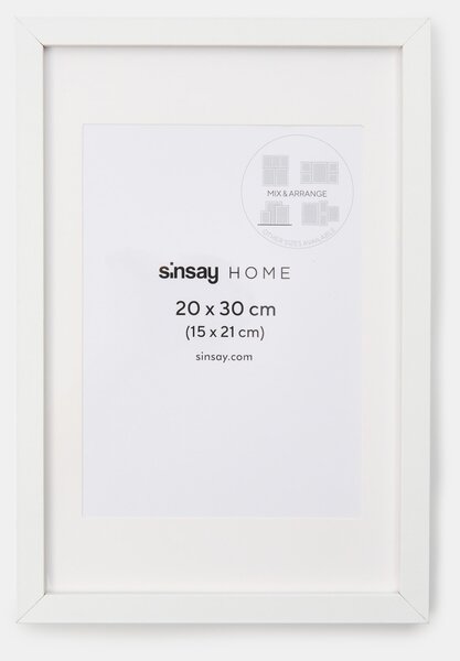 Sinsay - Rámeček na fotku - bílá