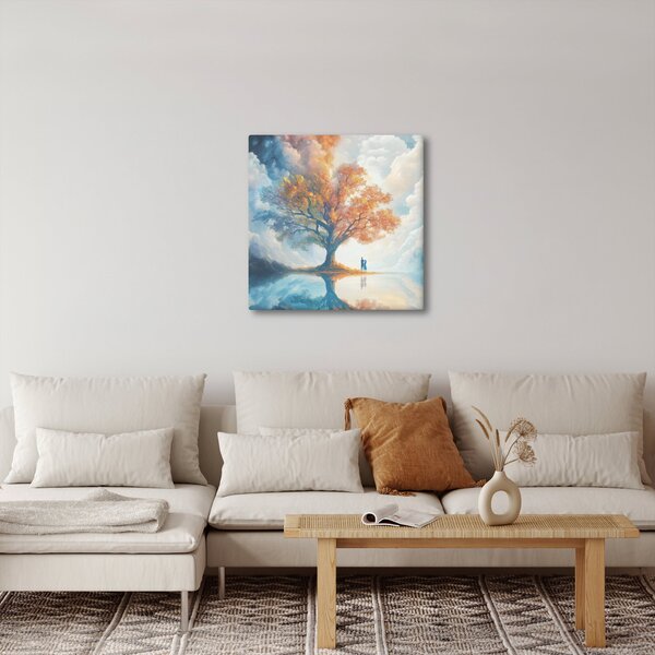 Obraz - Strom života a lásky (30x30 cm)