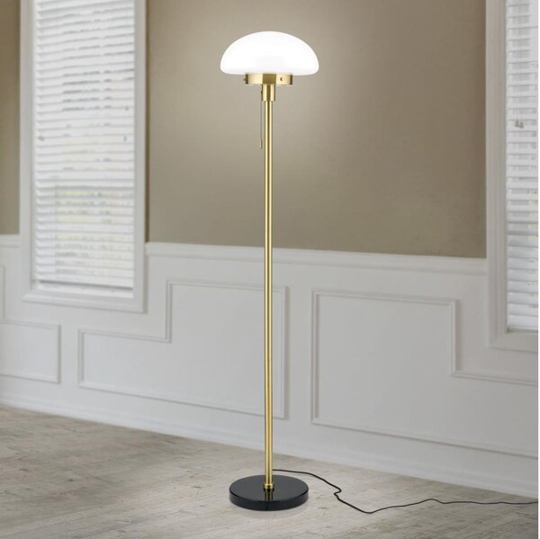 Orion Stl 12-1191/1 - Stojací lampa SPARTA 1xE27/40W/230V zlatá/černá