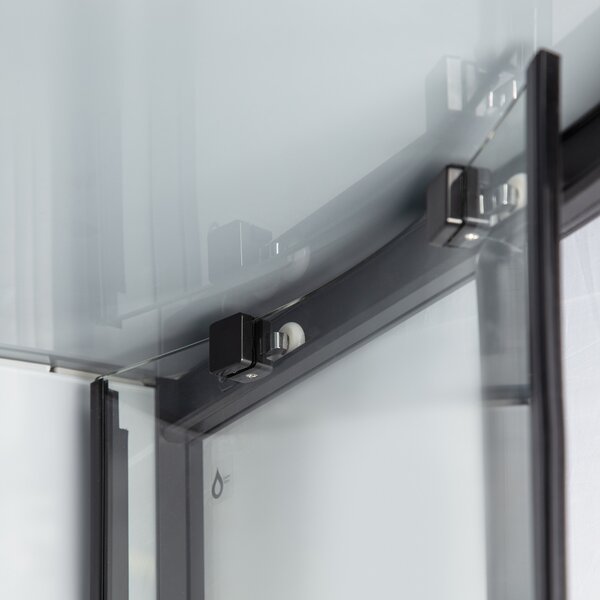 Novoterm Hydromasážní box NV-Orion 90x90 černý