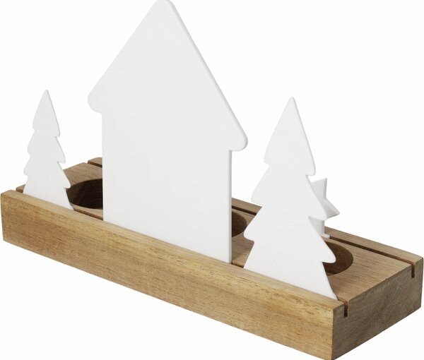 Vánoční svícen Gingerbread Village