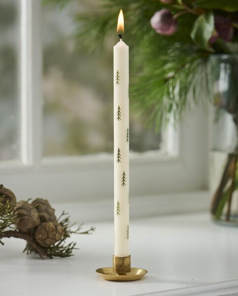 Svíčka Taper Christmas Trees 20 cm